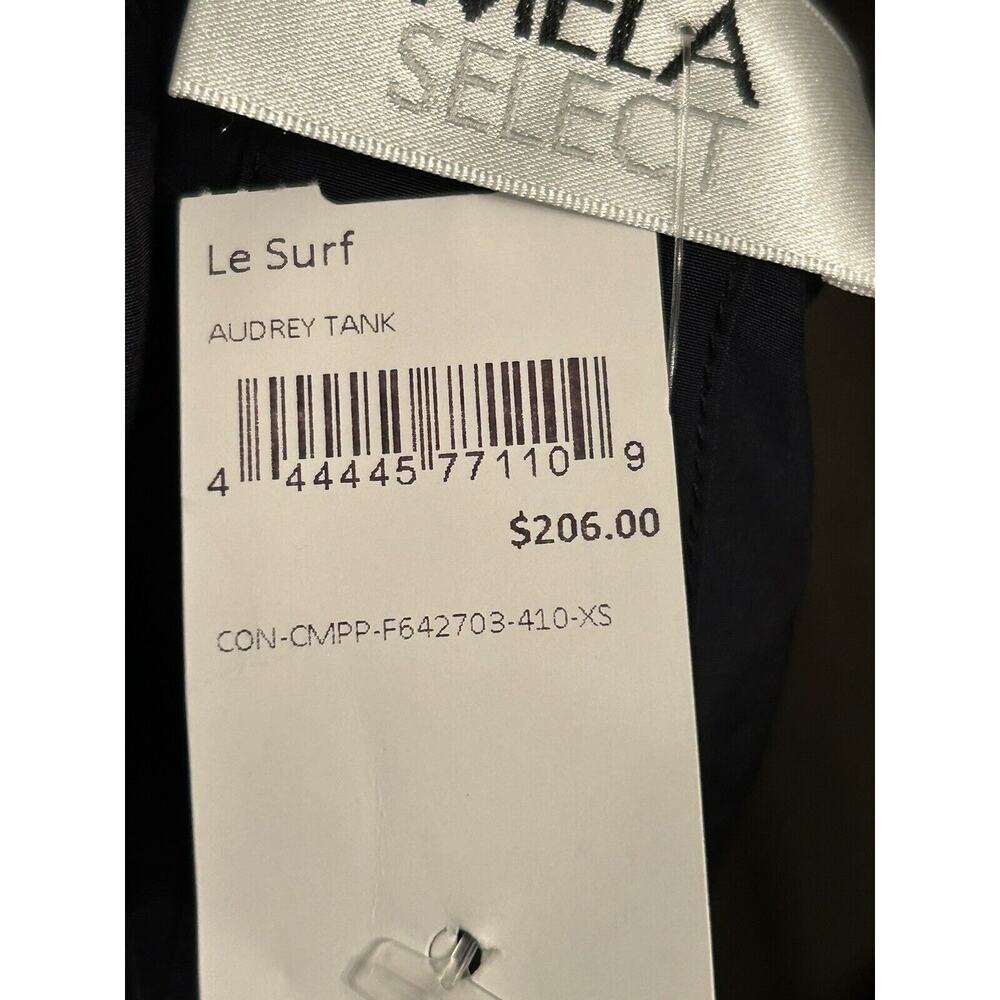 Mela Purdie Audrey Tank Navy Blue Polyester NWT $206 Size XS (AUS-8) F64 2703‎ - Picture 5 of 7